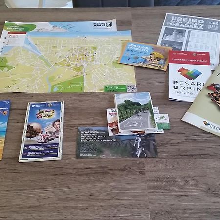 Appartamento In Villetta A 2 Passi Dal Mare E Dal Centro ペザロ エクステリア 写真